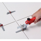 1000 Niveladores Piso Porcelanato 1,5mm + 100 Cunhas - Cortag