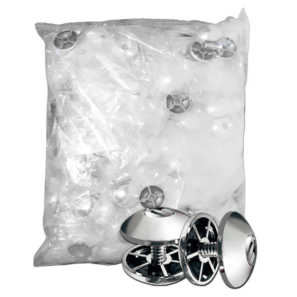 100 Botão Duplo De Metal Para Balcão Padaria