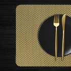 100 Jogo Americano Bar Restaurante Pvc Antiderrapante Flexbg