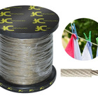 100 M Cordoalha Cabo De Aço Varal 1,75mm Reforçado