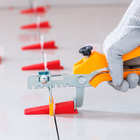 Espaçador Nivelador 3,0mm Smart com 100 Peças + Cunha com 50 Peças Cortag