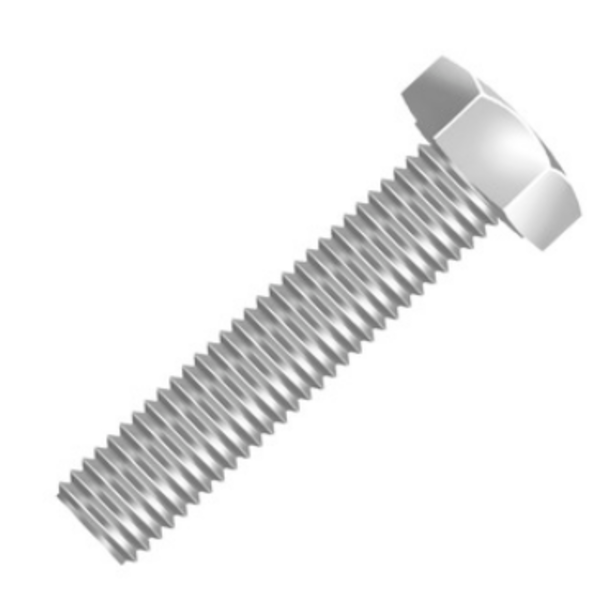 100 Peças Parafuso Sextavado Inox 304 Ma M6 6.0x16mm 6,0x16