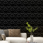 100 Placas Pvc 3d Revestimento De Parede Decorativa Petalas A