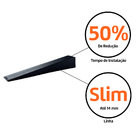 100 Un Cunha Nivelador Slim Famastil