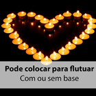 100 Velas Rechaud Decoração Festas Casamento Lâmparina 4hrs