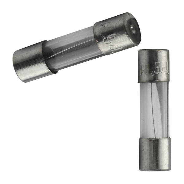 100 X Fusível De Vidro 5x20 Pequeno Kit Com 100 Peças 500ma