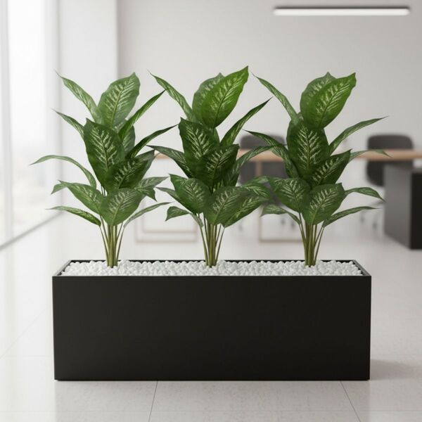 10 Árvores Artificiais Comigo-ninguém-pode Produto Com Revest