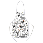 10 Avental Cozinha Pvc Impermeável Limpa Fácil Estampado Gal