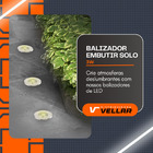 10 Balizador De Solo Led Chão Jardim 3w Embutir Blindado Bran