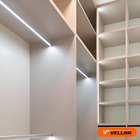 10 Barras Perfil Led Sobrepor Slim Baby 7mm 1m P/ Marcenaria