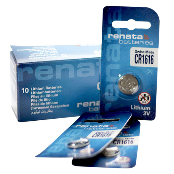 10 Baterias Pilhas Renata Cr1616 1 Caixa