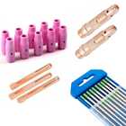 10 Bocal Cerâmico Tig 5 #7 5 #8 / 2 Porta Pinça (difusor) 3,2