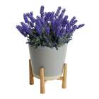 10 Buquês De Flor Lavanda Artificial (46cm) Perfeito Para Dec