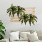 10 Buquês De Samambaias Artificiais Volumosas Perfeito Para D