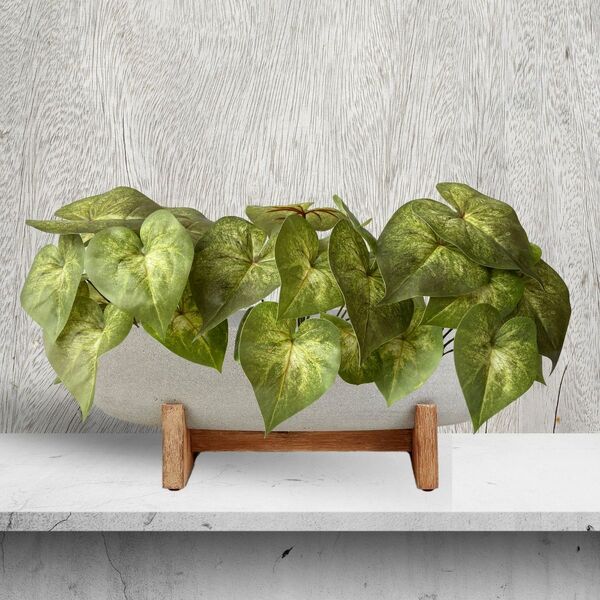 10 Buquês Verdes Artificiais Com Folhagens Realistas - Planta