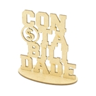 10 Centro De Mesa Personalizado Mdf - Display - Conatbilidade