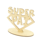 10 Centro De Mesa Personalizado Mdf - Display - Dia Dos Pais