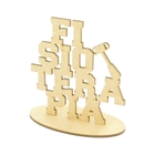 10 Centro De Mesa Personalizado Mdf - Display - Fisioterapia
