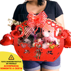 10 Cesta Mdf Dia Dos Namorados Presente Amor Ifood Delivery