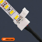 10 Conector Emenda Para Fita De Led 2 Vias Rabicho Fêmea P4