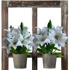 10 Conjuntos De Buquês De Lírio Artificial Sofisticados - Dec