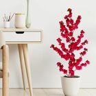 10 Flores De Cerejeira Pink Artificial De Alta Qualidade Flor