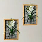 10 Galhos Flor De Orquídea Artificial Tipo Dançante - Elegânc