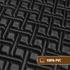 10 Jogo Americano Bag Alto Padrão Impermeável Redondo Pt Pvc