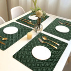 10 Jogo Americano Bag Alto Padrão Impermeável Vd Pvc