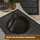 10 Jogo Americano Bambu Premium Acabamento Na Borda Pt 30x45