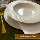 10 Jogo Americano Botte Alto Padrão Impermeável Pvc Vr - Verd