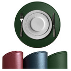 10 Jogo Americano Dupla Face Sousplat Lux Couro Pvc Lagoa Vd