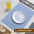 10 Jogo Americano Florença Azc Impermeável Limpa Fácil Pvc