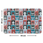 10 Jogo Americano Infantil Pets Impermeável Pvc 10 Lugares