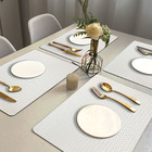 10 Jogo Americano Mesa Posta Luxo Impermeável Pvc Trm Br