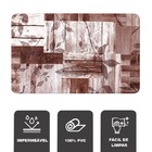 10 Jogo Americano Outono Impermeável Limpa Fácil Pvc