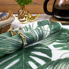 10 Jogo Americano Redondo Mesa Posta Sousplat Luxo Pvc M12