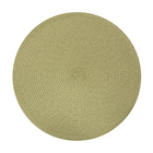 10 Jogo Americano Redondo Mesa Posta Sousplat Luxo Pvc Mbg