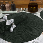 10 Jogo Americano Redondo Mesa Posta Sousplat Pvc Ma Oliva