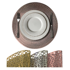 10 Jogo Americano Redondo Sousplat Luxo Alto Padrão Real Vr -