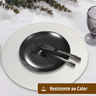 10 Jogo Americano Redondo Sousplat Mesa Posta Luxo Trm Br