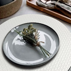 10 Jogo Americano Redondo Sousplat Mesa Posta Luxo Trm Br