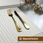 10 Jogo Americano Roma Alto Padrão Impermeável  Pvc Br - Bran