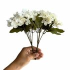 10 Kits De Mini Hortênsias De Tecido Artificiais Flores Linda