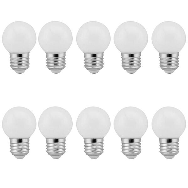 10 Lâmpada Led Bolinha Decorativa Orby 2,5w 220v Branco Frio