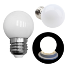 10 Lâmpada Led Modelo Bolinha Led 1w  E27 1w Branco Frio - 22
