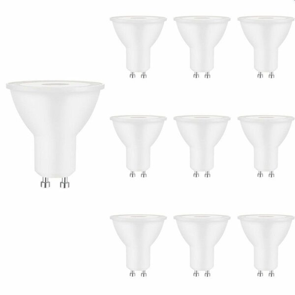 10 Lâmpada Led Save Energy Dicróica Mr16 Ii 7w Gu10 Bivolt 27