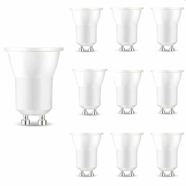 10 Lâmpada Led Save Energy Mini Dicróica Mr11 4w Gu10 Bivolt