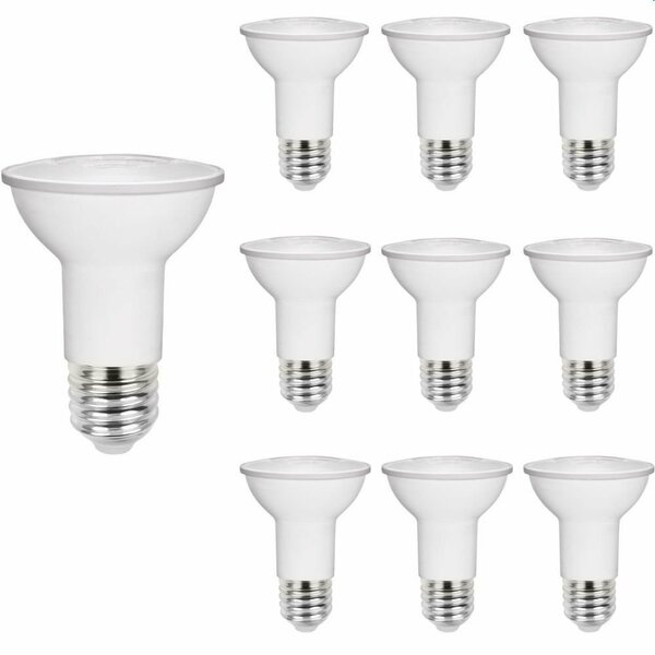 10 Lâmpada Led Stella Par 20 Eco 4,5w E27 Bivolt 2700k Luz Am