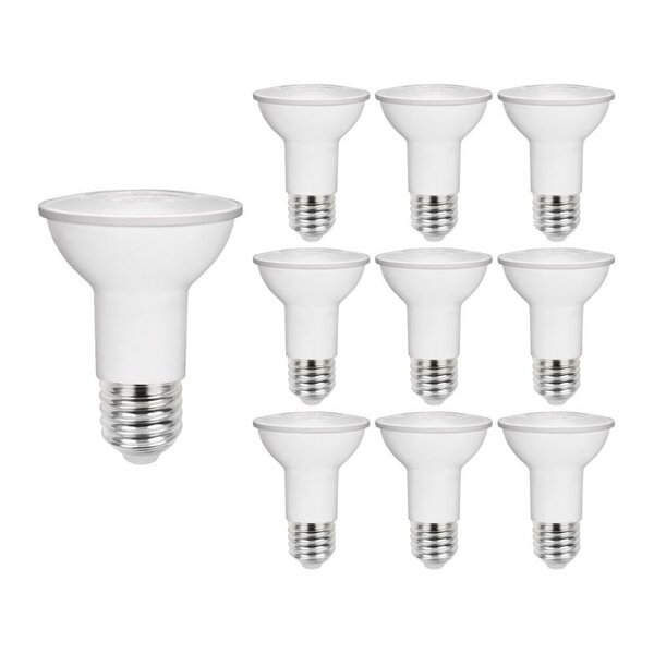10 Lâmpadas Led Stella Par 20 Eco 4,5w E27 Bivolt 3000k Luz A